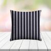Custom Outdoor Pillows in Outdura Bedrock Smoke | Fade-Resistant & Weatherproof