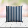 Custom Outdoor Pillows in Outdura Bedrock Smoke | Fade-Resistant & Weatherproof