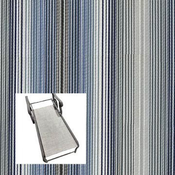 Daytripper Denim Patio Chaise Lounge Replacement Sling Bottom Only