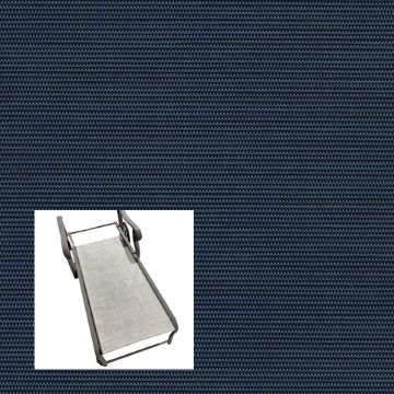 Dupioni Sapphire Patio Chaise Lounge Replacement Sling Bottom Only