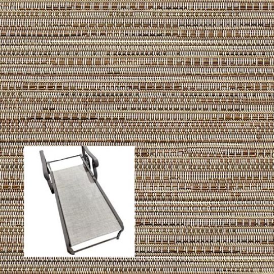Fusion Maple Patio Chaise Lounge Replacement Sling Bottom Only