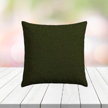 Custom Outdoor Pillows in Outdura Bedrock Smoke | Fade-Resistant & Weatherproof