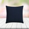 Custom Outdoor Pillows in Outdura Bedrock Smoke | Fade-Resistant & Weatherproof