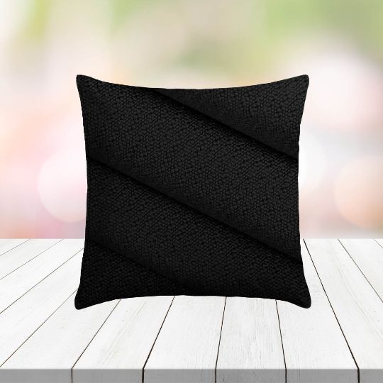 Custom Outdoor Pillows in Outdura Bedrock Smoke | Fade-Resistant & Weatherproof