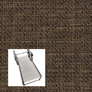Grasscloth Bronze Patio Chaise Lounge Replacement Sling Bottom Only