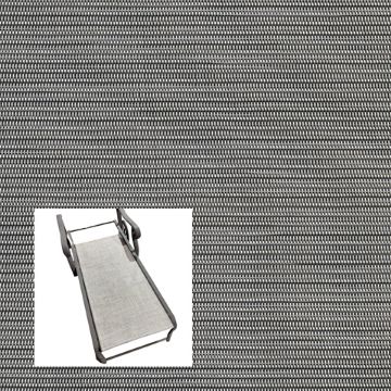 Metallica Platinum Patio Chaise Lounge Replacement Sling Bottom Only