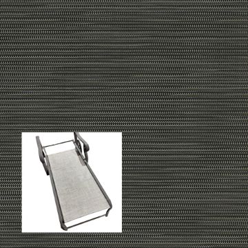 Metallica Smoke Patio Chaise Lounge Replacement Sling Bottom Only