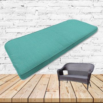Custom outdoor patio furniture cushions from Cascadia Outdoor Cushions in Sunbrella Fabrics