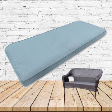 Custom outdoor patio furniture cushions from Cascadia Outdoor Cushions in Sunbrella Fabrics