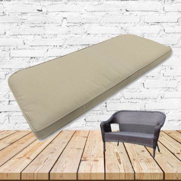 Custom outdoor patio furniture cushions from Cascadia Outdoor Cushions in Sunbrella Fabrics