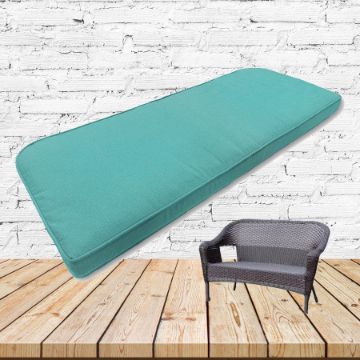 Custom outdoor patio furniture cushions from Cascadia Outdoor Cushions in Sunbrella Fabrics