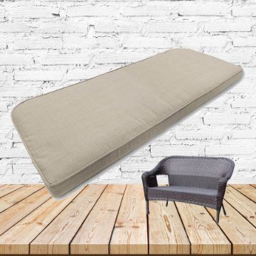 Custom outdoor patio furniture cushions from Cascadia Outdoor Cushions in Sunbrella Fabrics