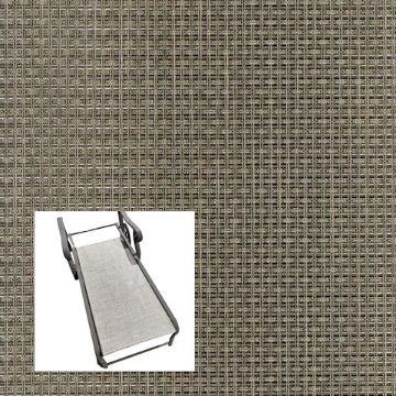 Rochester Suede Patio Chaise Lounge Replacement Sling Bottom Only