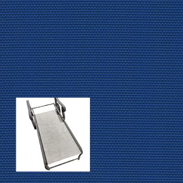 Royal Blue Patio Chaise Lounge Replacement Sling Bottom Only