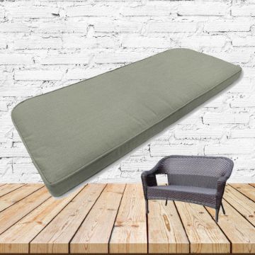 Custom outdoor patio furniture cushions from Cascadia Outdoor Cushions in Sunbrella Fabrics