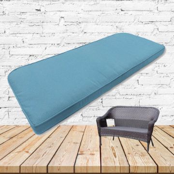 Custom outdoor patio furniture cushions from Cascadia Outdoor Cushions in Sunbrella Fabrics