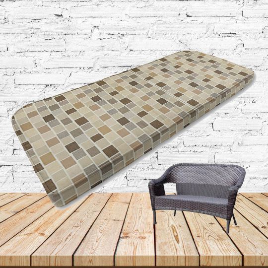 Custom outdoor patio furniture cushions from Cascadia Outdoor Cushions in Sunbrella Fabrics