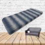 Custom outdoor patio furniture cushions from Cascadia Outdoor Cushions in Sunbrella Fabrics