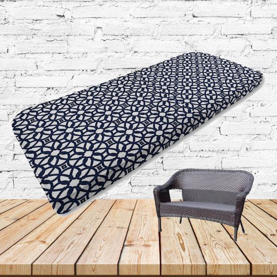 Custom outdoor patio furniture cushions from Cascadia Outdoor Cushions in Sunbrella Fabrics