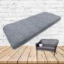 Custom outdoor patio furniture cushions from Cascadia Outdoor Cushions in Sunbrella Fabrics