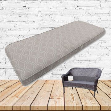 Custom outdoor patio furniture cushions from Cascadia Outdoor Cushions in Sunbrella Fabrics