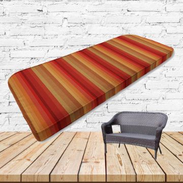 Custom outdoor patio furniture cushions from Cascadia Outdoor Cushions in Sunbrella Fabrics