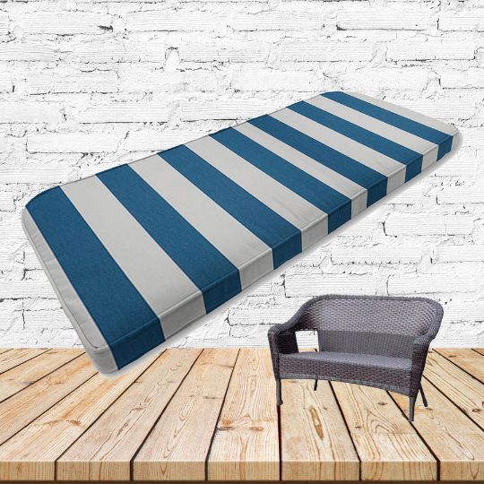 Custom outdoor patio furniture cushions from Cascadia Outdoor Cushions in Sunbrella Fabrics