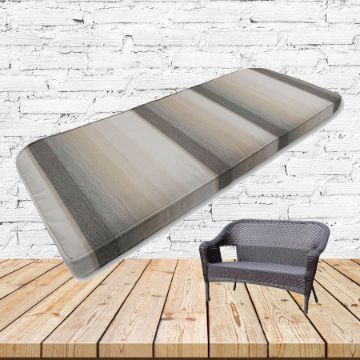 Custom outdoor patio furniture cushions from Cascadia Outdoor Cushions in Sunbrella Fabrics