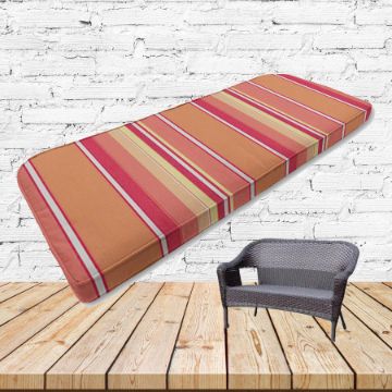 Custom outdoor patio furniture cushions from Cascadia Outdoor Cushions in Sunbrella Fabrics