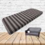 Custom outdoor patio furniture cushions from Cascadia Outdoor Cushions in Sunbrella Fabrics