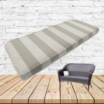 Custom outdoor patio furniture cushions from Cascadia Outdoor Cushions in Sunbrella Fabrics