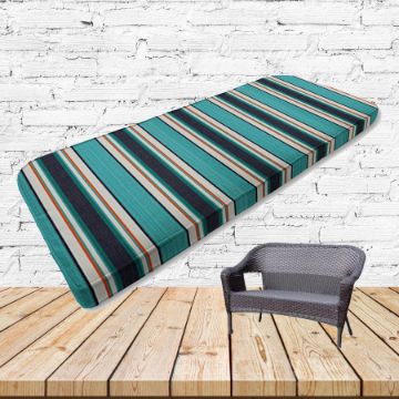 Custom outdoor patio furniture cushions from Cascadia Outdoor Cushions in Sunbrella Fabrics