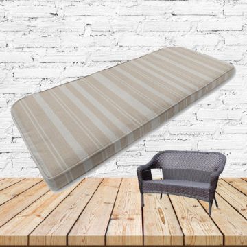 Custom outdoor patio furniture cushions from Cascadia Outdoor Cushions in Sunbrella Fabrics