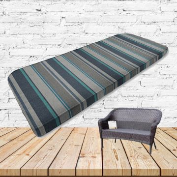 Custom outdoor patio furniture cushions from Cascadia Outdoor Cushions in Sunbrella Fabrics