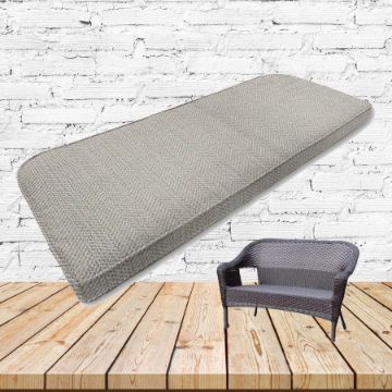 Custom outdoor patio furniture cushions from Cascadia Outdoor Cushions in Sunbrella Fabrics
