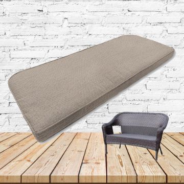 Custom outdoor patio furniture cushions from Cascadia Outdoor Cushions in Sunbrella Fabrics
