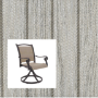 2-Piece Patio Chair Replacement Slings – Phifer Woodgrain Teak Bone | Custom Outdoor Sling