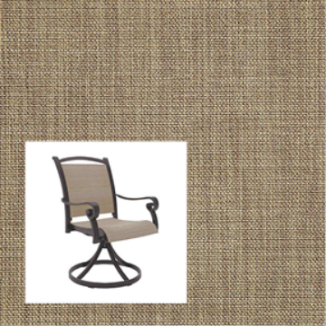 Augustine Fennel two piece patio chair slings