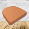 Cushion for wicker patio chairs, contoured or rounded at the back, Designed specifically for outdoor wicker patio chairs.