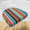 Cushion for wicker patio chairs, contoured or rounded at the back, Designed specifically for outdoor wicker patio chairs.