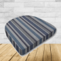 Cushion for wicker patio chairs, contoured or rounded at the back, Designed specifically for outdoor wicker patio chairs.