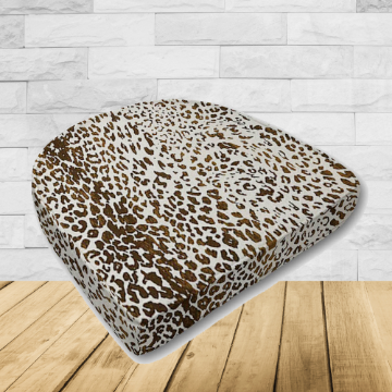 Cushion for wicker patio chairs, contoured or rounded at the back, Designed specifically for outdoor wicker patio chairs.