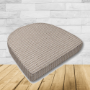 Outdoor Cushion for wicker patio chairs, contoured or rounded at the back, Designed specifically for outdoor wicker patio chairs.