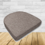 Outdoor Cushion for wicker patio chairs, contoured or rounded at the back, Designed specifically for outdoor wicker patio chairs.