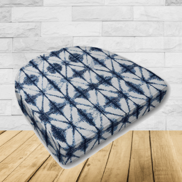 Cushion for wicker patio chairs, contoured or rounded at the back, Designed specifically for outdoor wicker patio chairs.