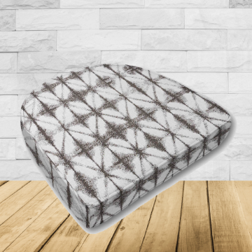 Wicker Patio Chair Cushions with a rounded back Boxed Double Piped Patio Dining Chair Seat Pad or Seat Cushion from Cascadia Outdoor Cushions