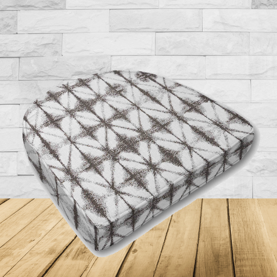 Wicker Patio Chair Cushions with a rounded back Boxed Double Piped Patio Dining Chair Seat Pad or Seat Cushion from Cascadia Outdoor Cushions