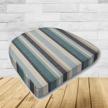 OUTDOOR CUSHIONS >> Outdoor Cushions For Wicker Outdoor Furniture >> Contoured Wicker Seat Cushions | Sunbrella Fabric