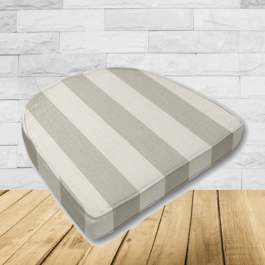 OUTDOOR CUSHIONS >> Outdoor Cushions For Wicker Outdoor Furniture >> Contoured Wicker Seat Cushions | Sunbrella Fabric