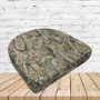 Richloom Solarium Faylinn Shadow Boxed Patio Contoured Dining Chair Seat Cushions –Wicker Chair Cushions